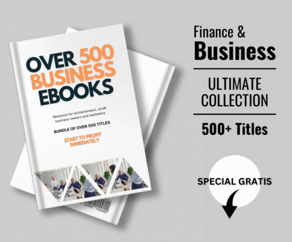 PLR 500+ Premium Business eBooks Collection + Free Business Emails Pack